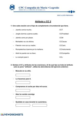 Atributo y CC2