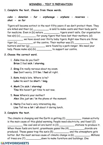 Passive Voice - Environment