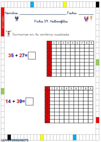 Suma centena cuadrada