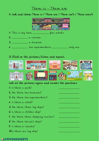 There is - There are