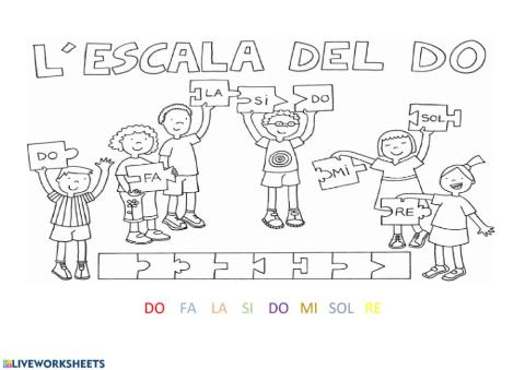 L'escala de do