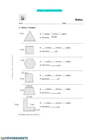 tema 11 matemàtiques figures planes 
