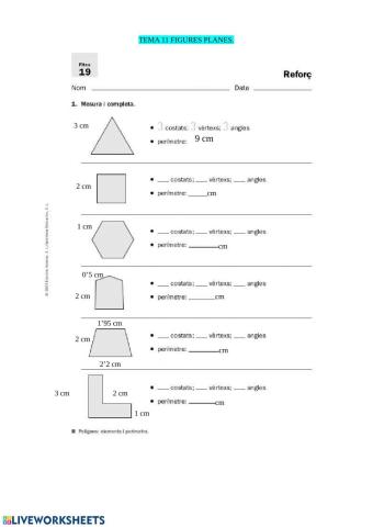 tema 11 matemàtiques figures planes 