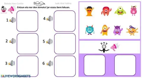 Monstruoak deskribatzen