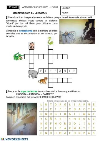 Pasatiempos lenguaje Fogg