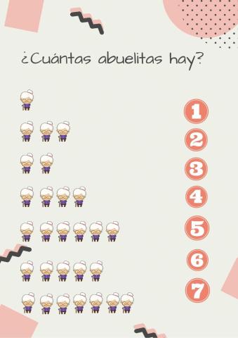 ¿Cuántas abuelitas hay?