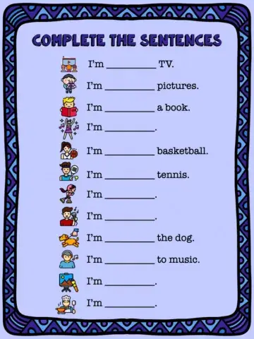 Unit 6: What are you doing?