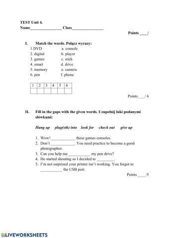 Verb patterns, past simple