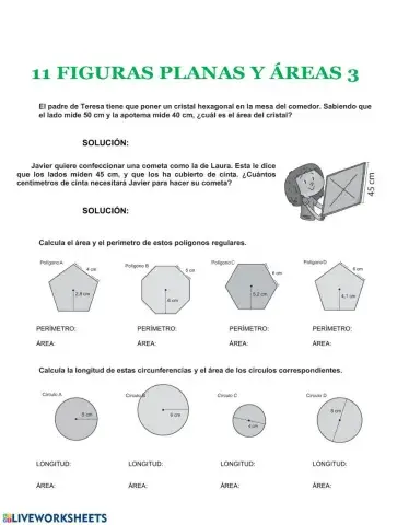 Figuras planas. áreas tema 11-3