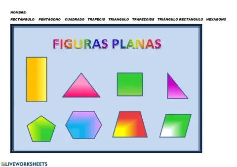 Las figuras planas