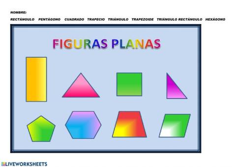 Las figuras planas