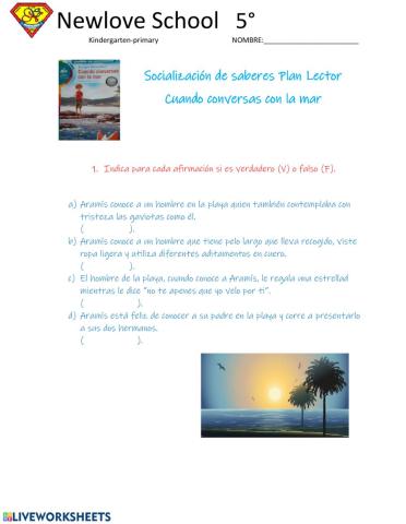 Cuando conversas con la mar