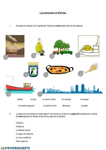 Las regiones en España
