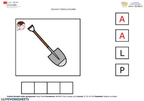 Forma palabras 1