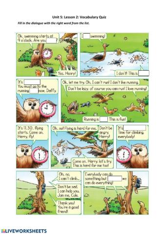 Unit 5 Lesson 3 Quiz