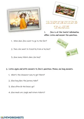 Asking for tavel information