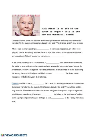 Reading. Multiple choice.