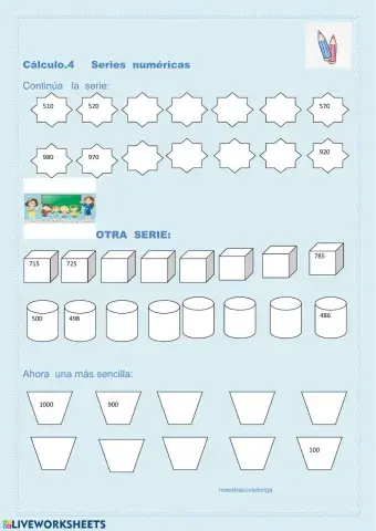 Cálculo 4. Series numéricas.
