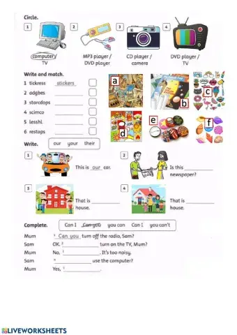 Family and friends 3 Review 1-3