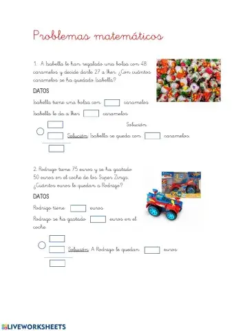 Problemas matemáticas 2