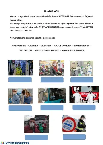 Covid-19 important jobs