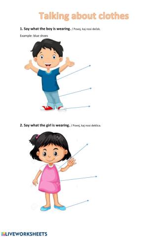 Talking about Clothes