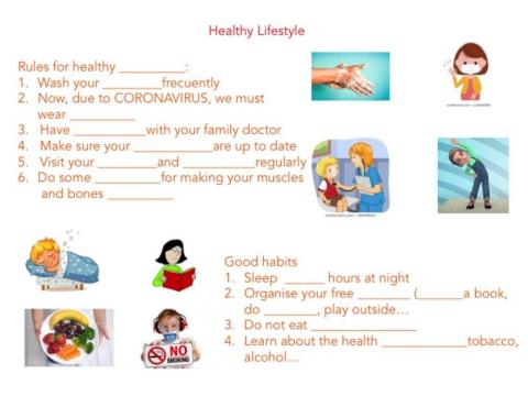 Unit 2 Healthy Life style Complete