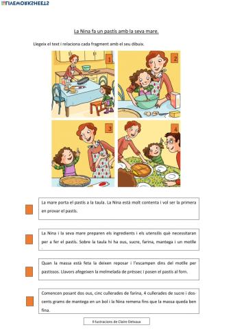 La Nina fa un pastís