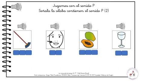 Jugamos con el sonido P 17