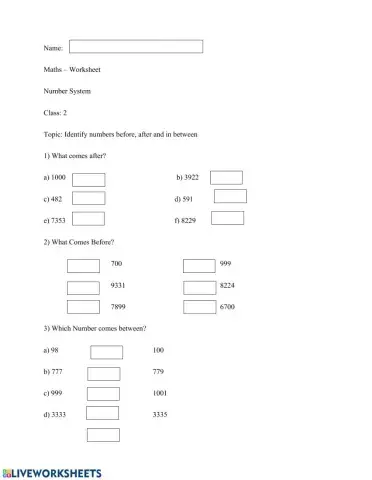 Before and After Mathematics