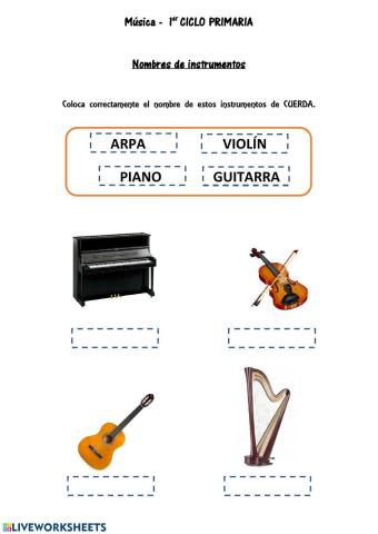 Instrumentos Cuerda