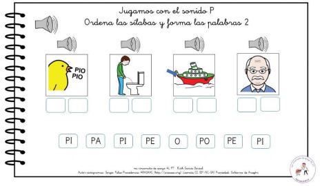 Jugamos con el sonido P 23