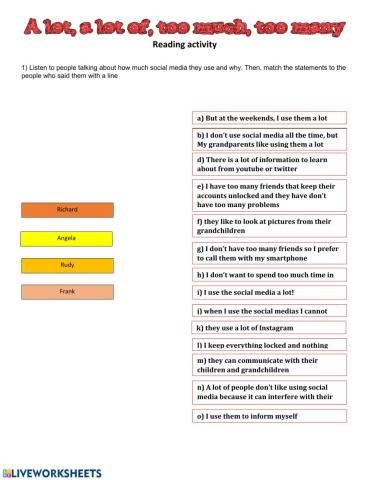 Sequence connectors