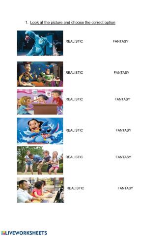 Is it fantasy or realistic?