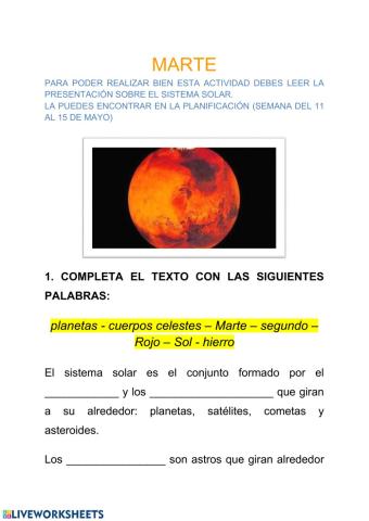Planeta Marte