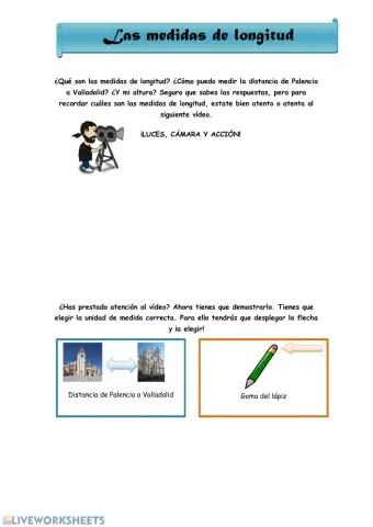 Jugamos con las unidades de longitud