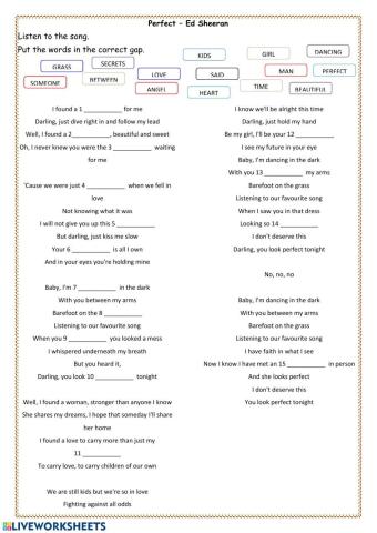 Ed Sheeran - Perfect