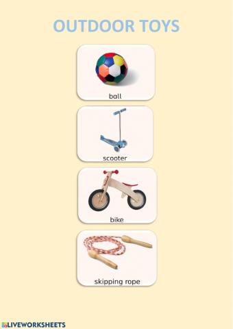 Outdoor toys