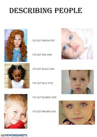 Describing people