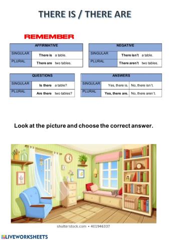 There is-are