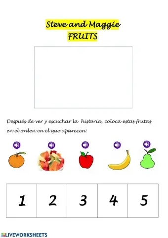 Fruits- Steve and Maggie