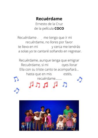 Recuérdame. Coco