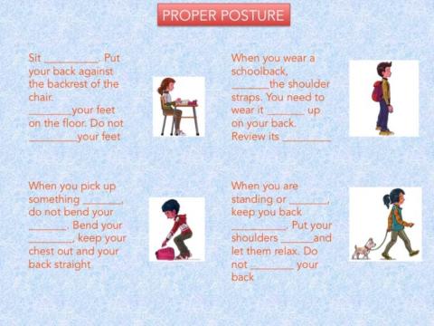 Unit 2 Proper posture