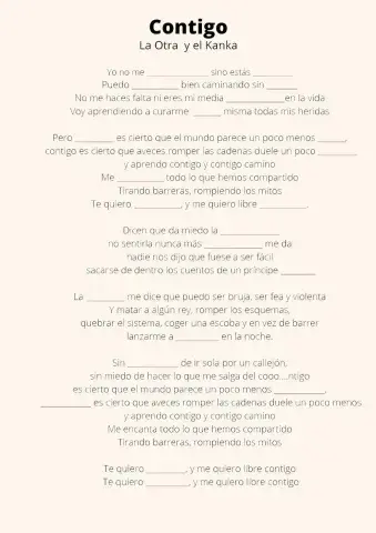 Contigo. La otra y el kanka