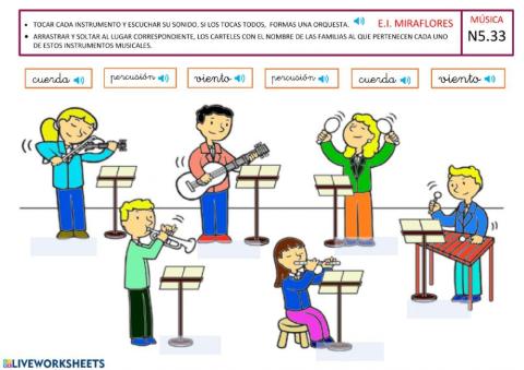 INstrumentos musicales