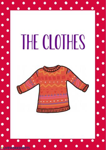 Divisor 8. The clothes