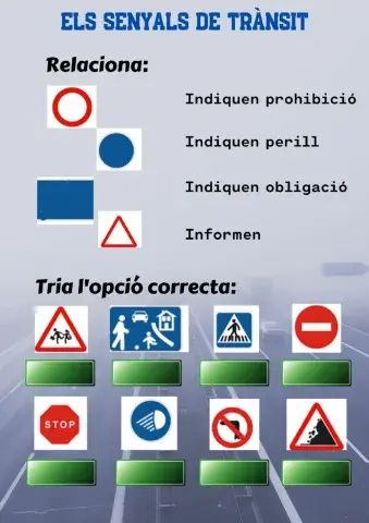 Els senyals de trànsit