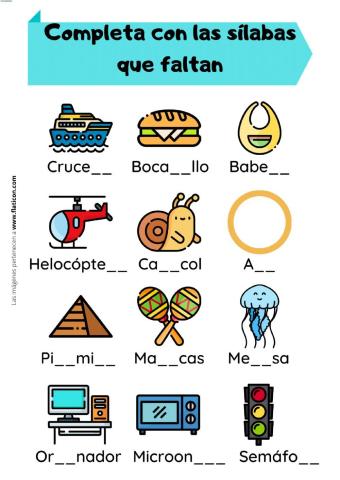 Conciencia silábica