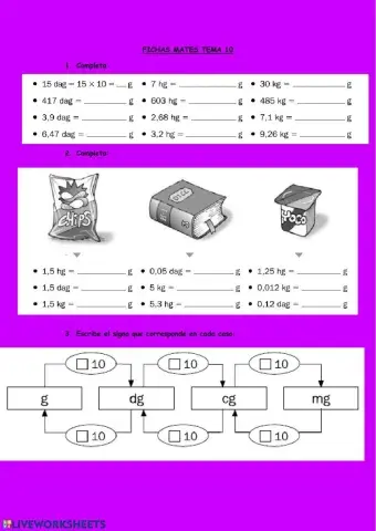 Ficha mates unidades de medida