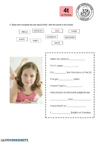 4t - On Line Worksheet 005